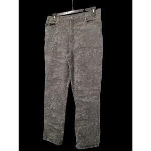 Gloria Vanderbilt  Amanda Camo Leopard Stretch Jeans
